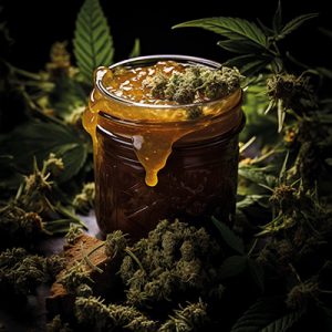 Cannabishonig, Rezept aus Richtig Verbacken