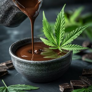 Schokoladensauce mit THC, Rezept aus Richtig Verbacken